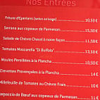 La Guinguette De La Vieille Tour menu