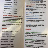 Bubba's Burger Cardápio