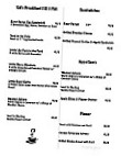 Rock River Cafe menu