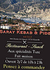 Saray menu