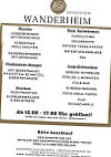 Wanderheim In Zavelstein Bad Teinach Zavelstein menu