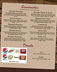 Vaccaro's Pizza Pasta menu