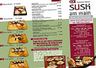 Sushi Am Main (reuterweg) menu