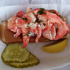 Quincy's Original Lobster Rolls food