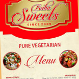 Baba Sweets Cardápio
