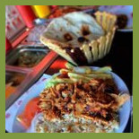 Naan Kebab Comida