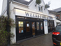 Weeks Fish Chips outside