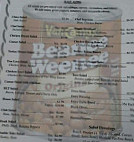 Mi Amor's Pizzeria menu