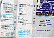 Grill Taverne Korfu menu