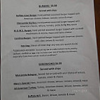 Buffalo Mercantile Company And Cafe menu