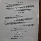 Buffalo Mercantile Company And Cafe menu