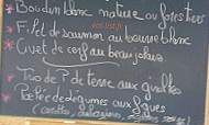 L'hermine menu