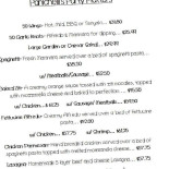 Panichelli's Pizzeria Cardápio