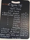 Iguane Café menu