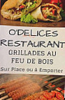O’delices menu