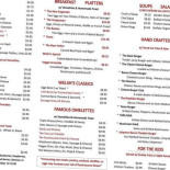 Welsh's Cardápio
