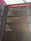 Alegria menu