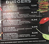 Le Braizé menu