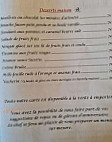 Chez Lili menu