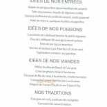 Archambeau Cardápio