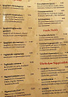 La Terrazza menu