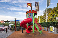 McDonald`s outside