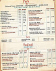 Villa Rosa Pizzeria menu