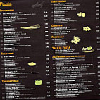 Pizzeria Milano menu