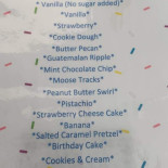 Pops Cones Cardápio