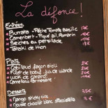 La Defonce Cardápio
