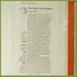 Gargano Cardápio