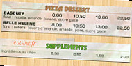 Loyo Pizz menu