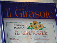 Il Girasole menu