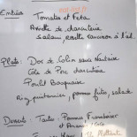 Chez Manue Cardápio