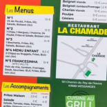 La Chamade Cardápio