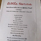 Little Nonna menu