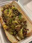 King Philly Cheesesteaks food