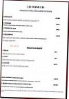 La Halle menu