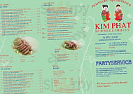 Asia Imbiss Kim Phat menu