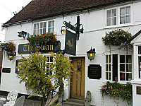 The Swan outside