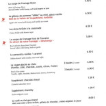 Le Cheops Cardápio