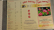 Asia Bistro menu