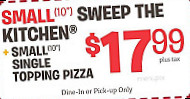 Johnny's Pizza House menu