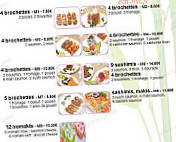 Sukiyaki Shop menu