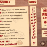 Antalya Snack Cardápio