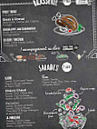 Frenchy Burger menu