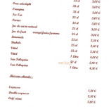 L'hexagone Cardápio