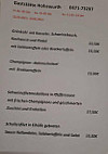 Gaststätte Hohewurth Hersemeier menu