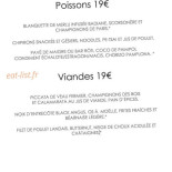 Baya Hôtel Capbreton Cardápio
