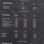 L'antenne Cardápio